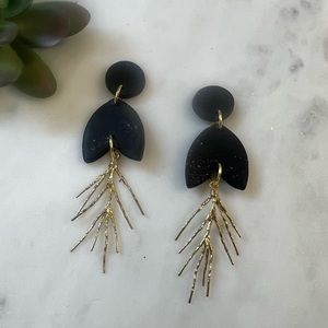 Polymer clay earrings